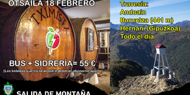 Travesía de día: Andoain - Buruntza - Hernani [Gipuzkoa]